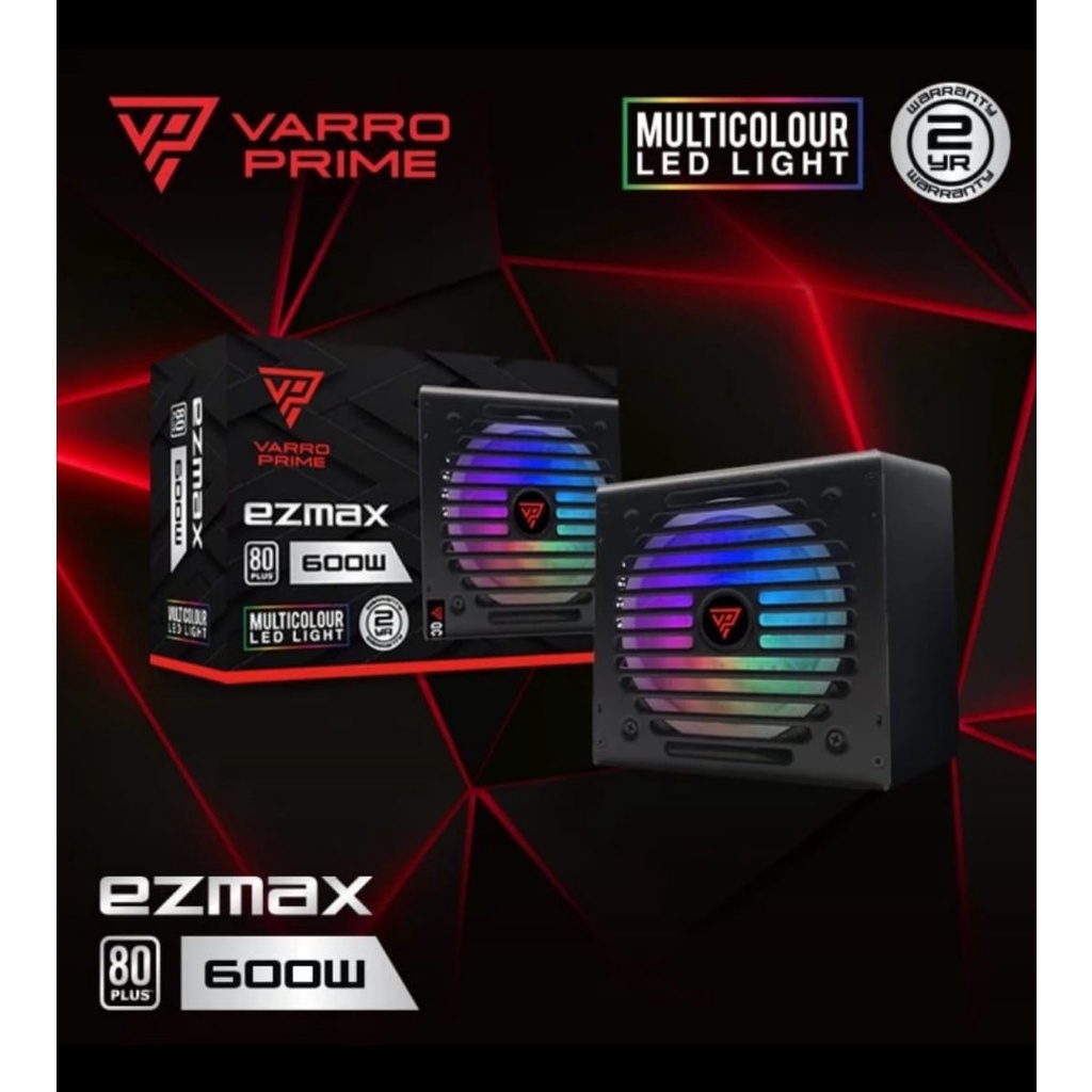PSU / POWER SUPPLY EZMAX 600W RGB 80+