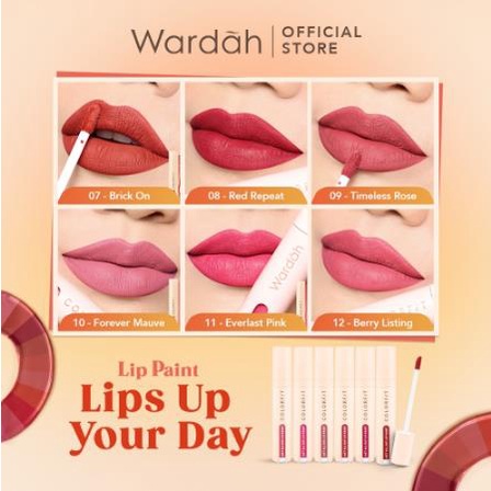 ^ KYRA ^ Wardah Colorfit Series Last All Day Lip Paint Lipcream Matte Tahan Lama