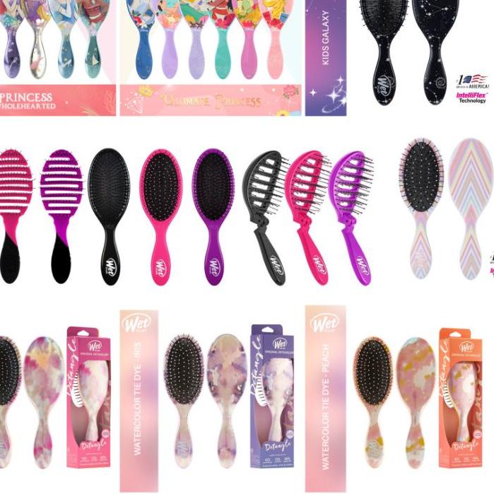 ➣ The Wet Brush Detangler Ori / Wet Brush Disney Princess / Wet Brush Pop & Go / Wet Brush Mini / We