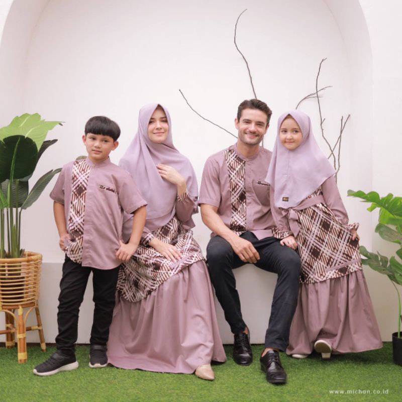 sarimbit Kimi series by michan hijab sarimbit murah sarimbit couple gamis koko