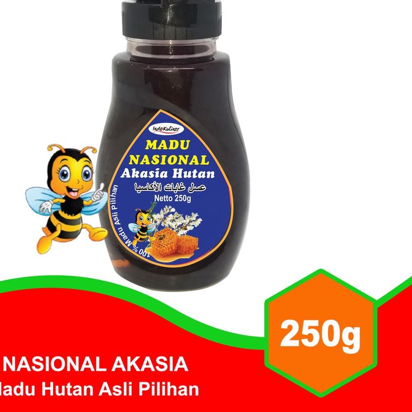 

۞ Nasional Akasia 250gr Extra Propolis Polen Royal Jelly - 1 Botol ☈