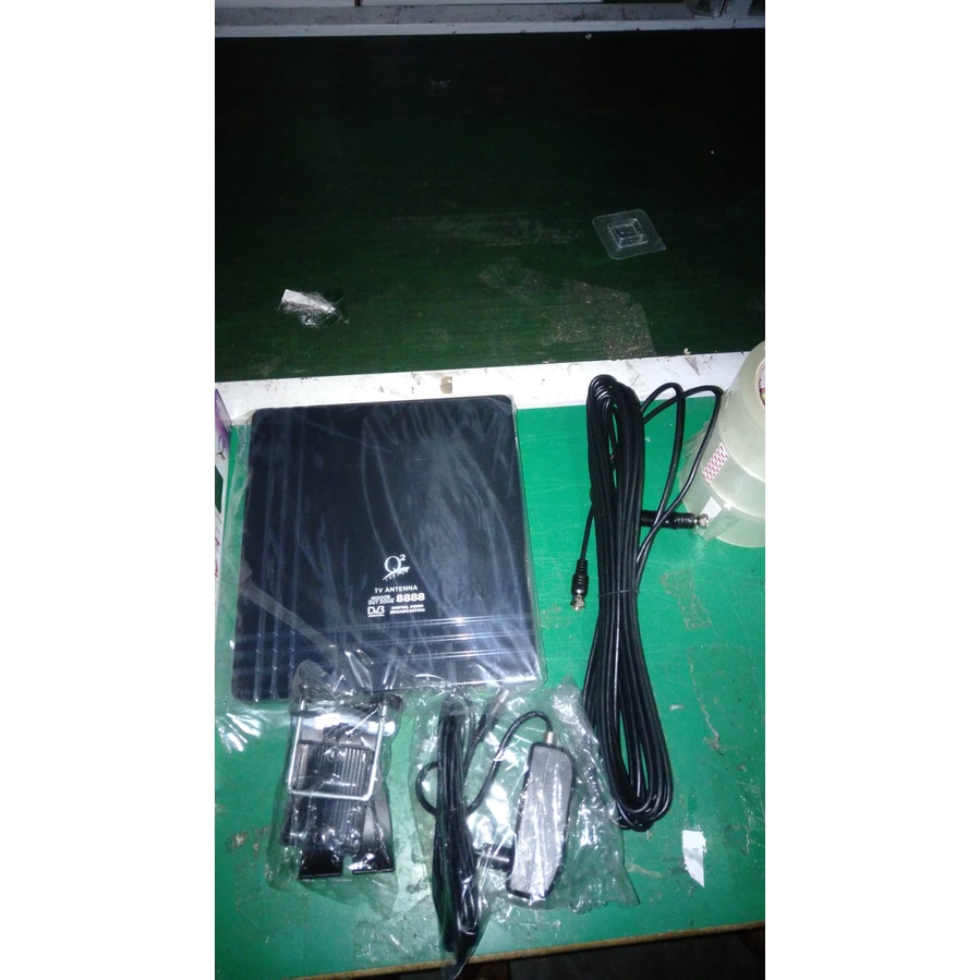 Antena TV Booster Portable Indoor Outdoor Penjernih Booster Antena TV Booster Indoor Outdoor