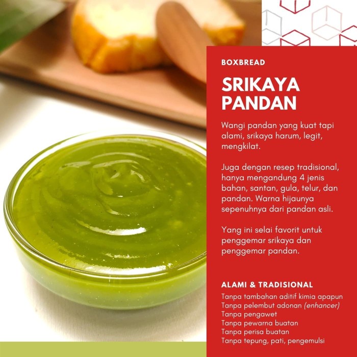 

Terlaris ✨ -Pandan Kaya (200g) - Selai Srikaya Rasa Pandan2.2.23