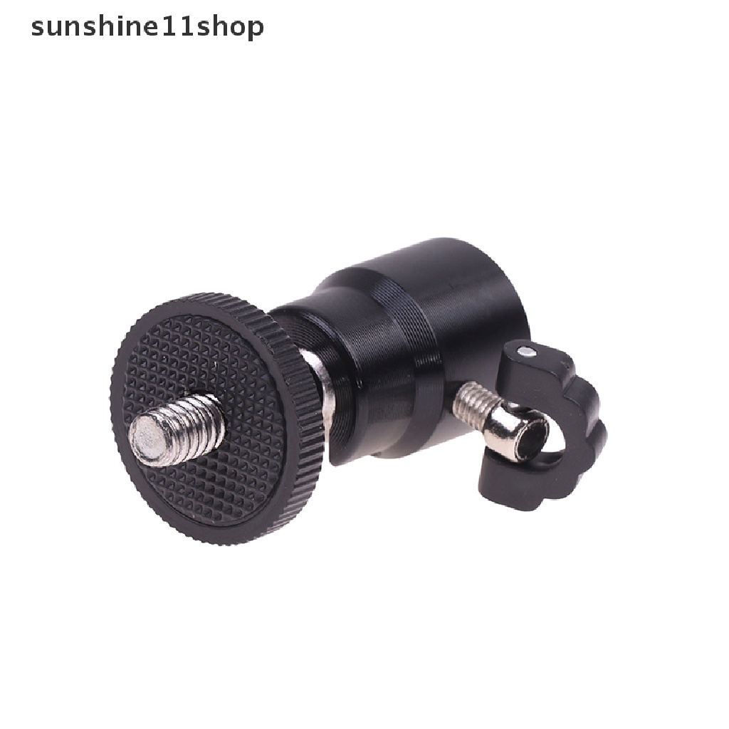 Sho 1Pc 1per4kepala Metal Bulat Sekrup Untuk Kamera Tripod LED Flash Tripod N