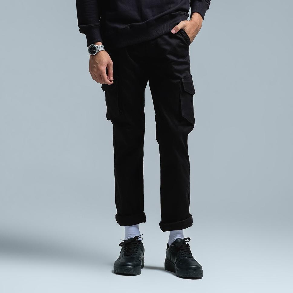 TREN TERBARU JB Long Cargo Black