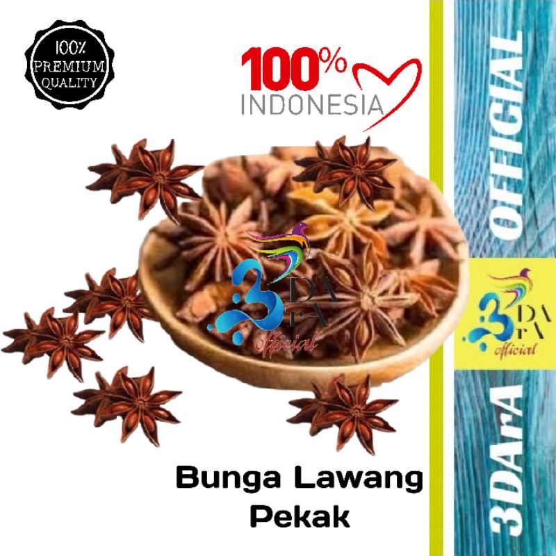 

Bunga Lawang 100gr - Pekak Asli Kualitas Premium