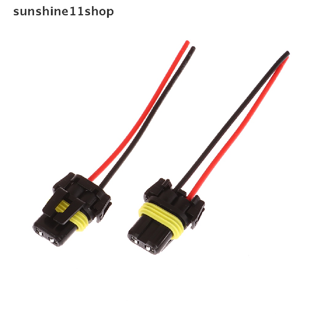 Sho 1pasang Konektor Adapter Female Soket Bohlam HB3 HB4 Untuk Lampu Kabut Depan N