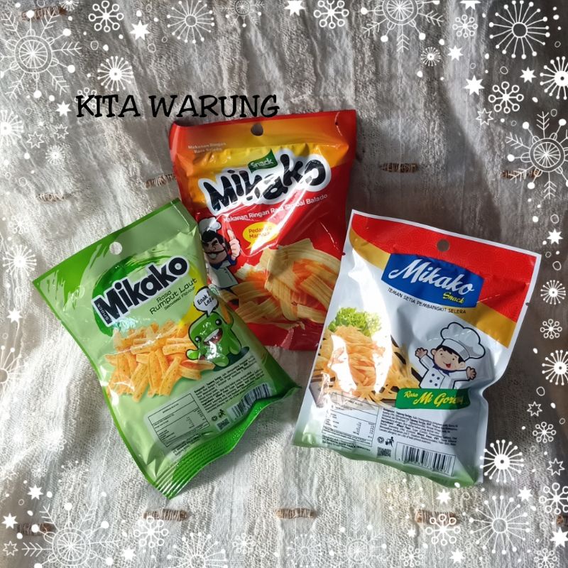 

Snack,Jajan anak, makanan ringan, goodie mikako serba 1000