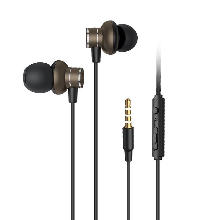 ✪ Basike Headset Gaming Handsfree Wired Earphone Hifi Extra Bass Android  Audio In-Ear with Mic ۩