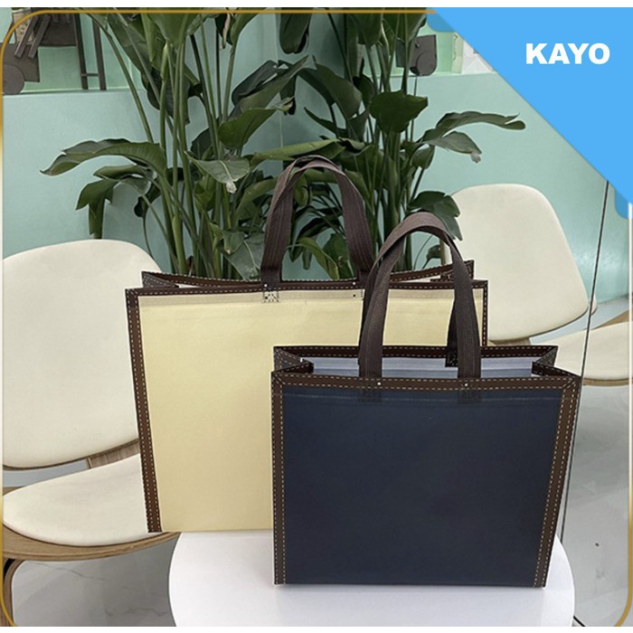 

Paper Bag Kain Tebal Kuat XXL Kantong polos warna murah