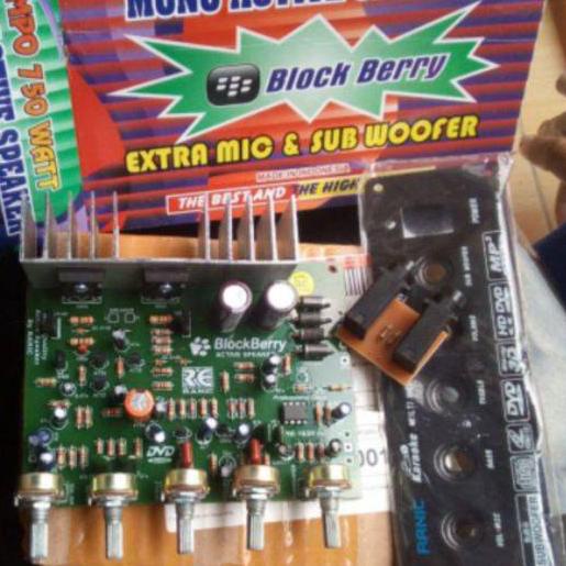 ♨ Kit Power Amplifier Speaker Aktif Mono 750W PMPO type 630 ۝