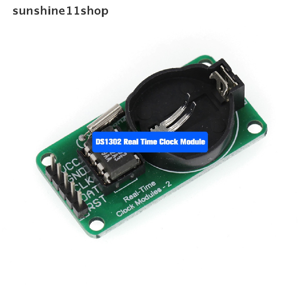 Sho DS1302 Modul Jam Real Time Dengan Untuk AVR PIC SMD CR2032 Modul Komponen Elektronik Saat Kegagalan Daya N