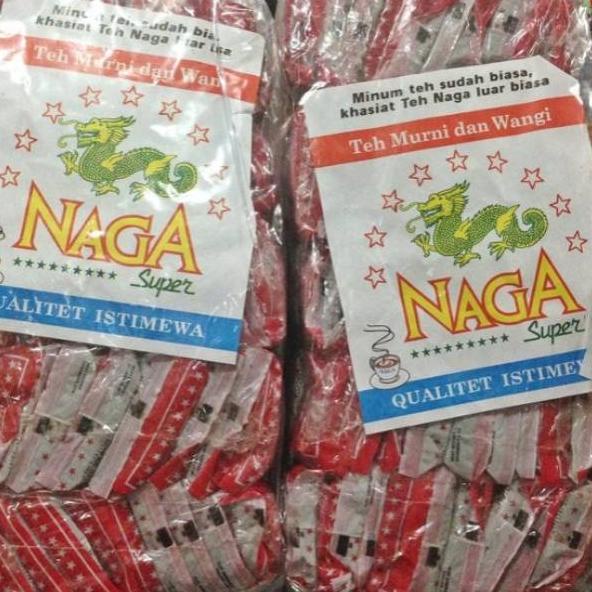 

>D2289) ⭐⭐⭐⭐⭐ Teh Naga Asli khas Malang isi 50 pack teh tubruk hitam [packing kardus]