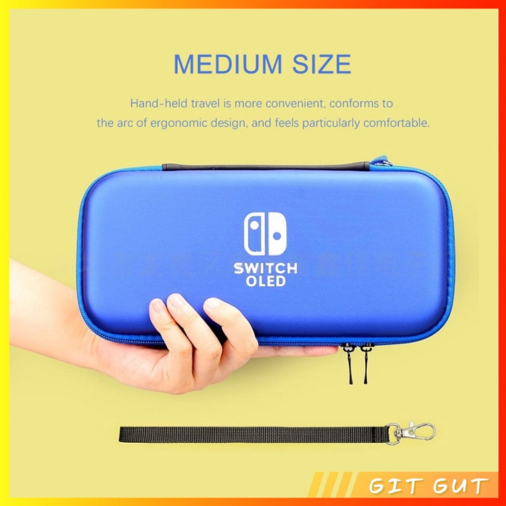 Tas Airfoam Pouch Dompet Travel Bag Case Nintendo Switch OLED V1 V2