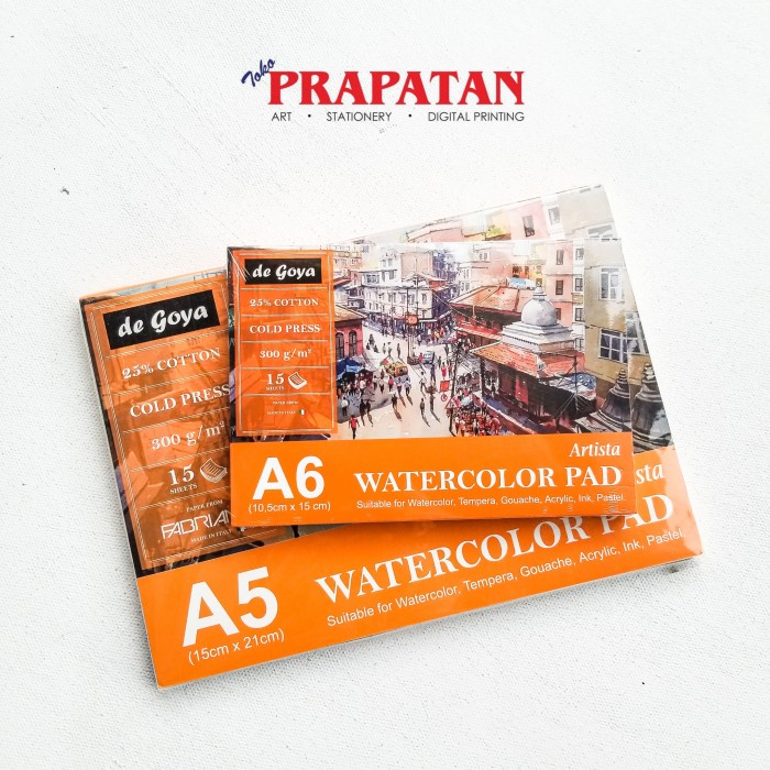

Scetch De Goya Watercolor Pad X Fabriano 300Gsm 15 Sheets