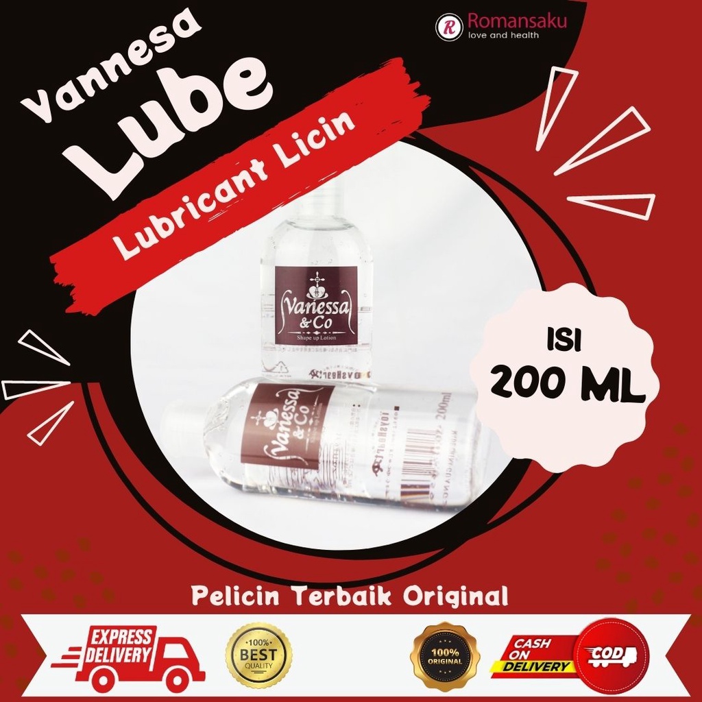 Vanessa & Co Lubricant 200 Ml - Pelumas Pria Gel Lubricant