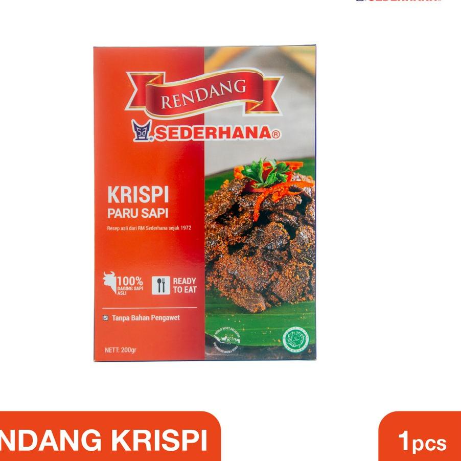 

℮ Rendang Paru Sederhana - Paru Sapi ☑