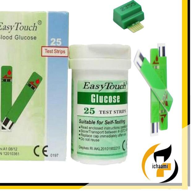DISKON BRANDS FESTIVAL Strip Alat Cek dan Tes Gula Darah Stik Easy Touch GCU 3 in 1 Refil Blood Gluc
