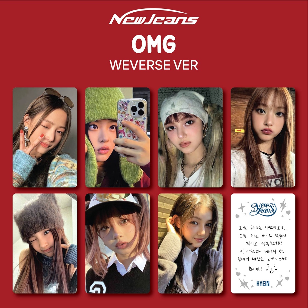 [REPLIKA] NEWJEANS - OMG WEVERSE VER