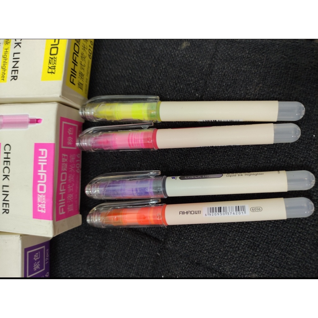 

highligter aihao zebra sparky satuan model tabung cair