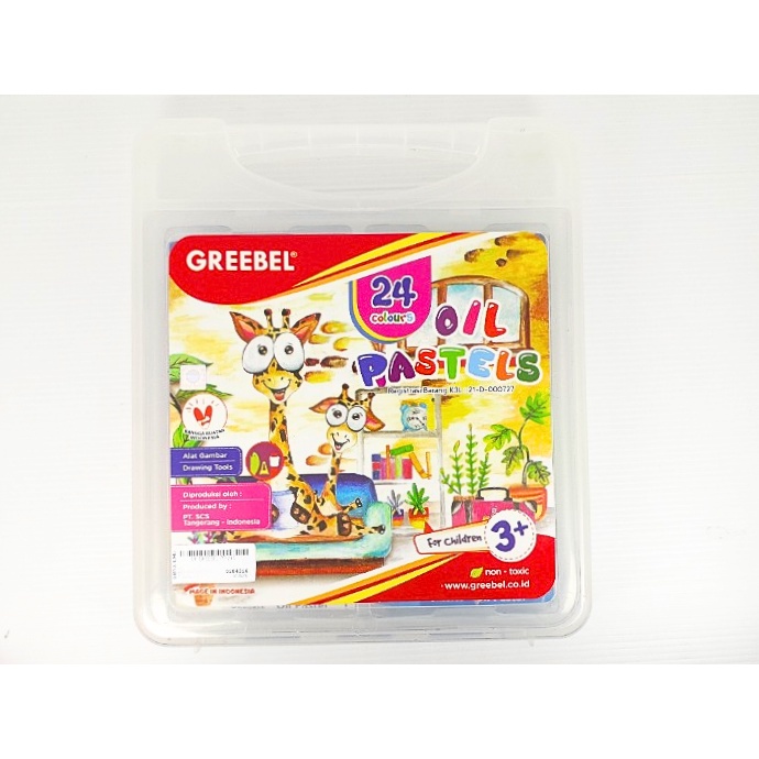 

Oil Pastel/Krayon GREEBEL 12/18/24/36/48/55 Warna (0284324)/(0284325)/(0284326)