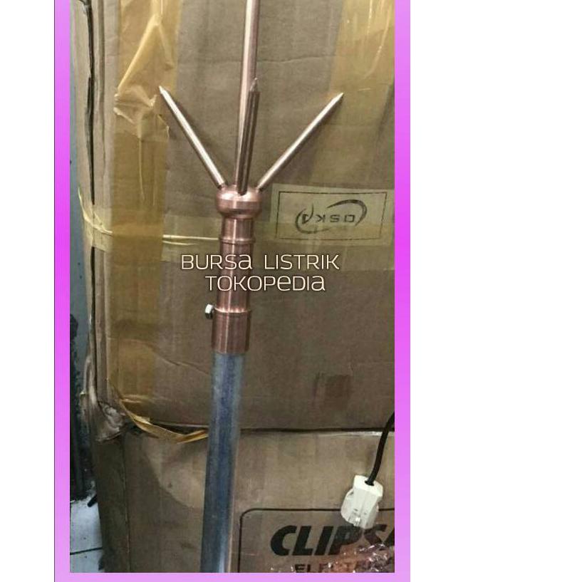 ➳ Anti Petir Trisula / penangkal petir trisula 1 set ✷
