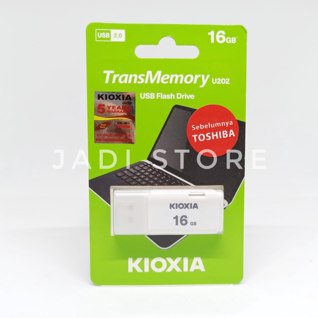 Flash Disk Flash Drive Flashdisk Toshiba 16GB 16 GB Hayabusa ORIGINAL Garansi 5 Tahun Flashdisk Tosh
