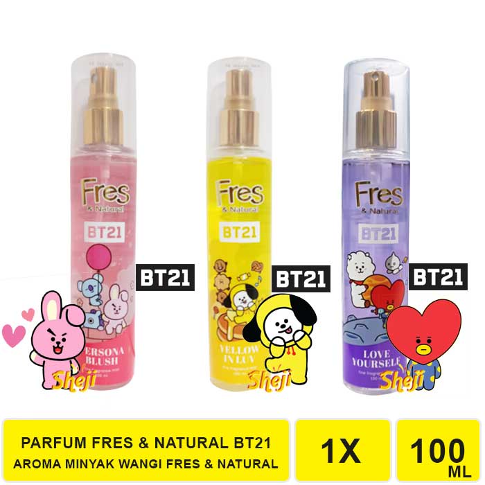 FRES N NATURAL BT21 PARFUME BOTOL 100 ML