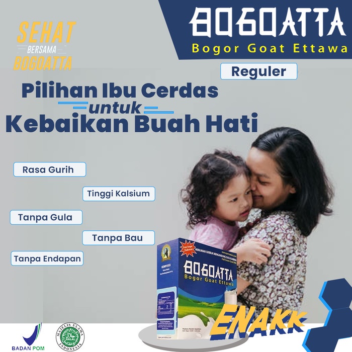 

[ COD ] SUSU KAMBING ETAWA Tanpa Gula - BOGOATTA REGULER
