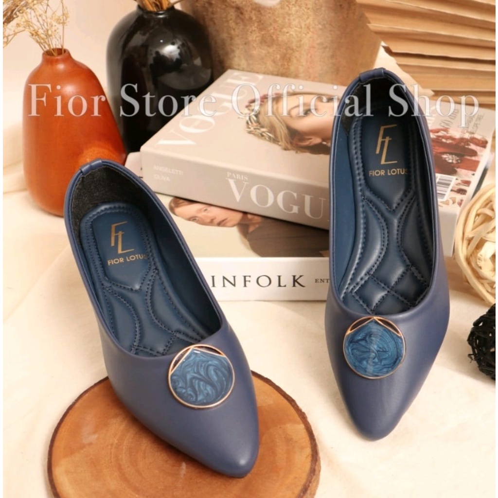 FIOR LOTUS Livi Pointed Toe Ballet Flat AR 19 - Fior Store