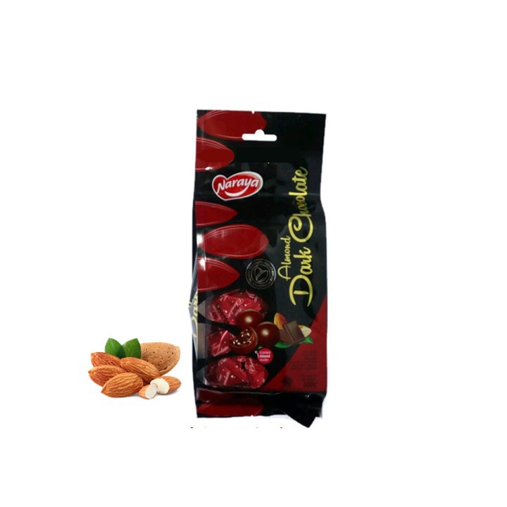 NARAYA ALMOND DARK CHOCO 300gr