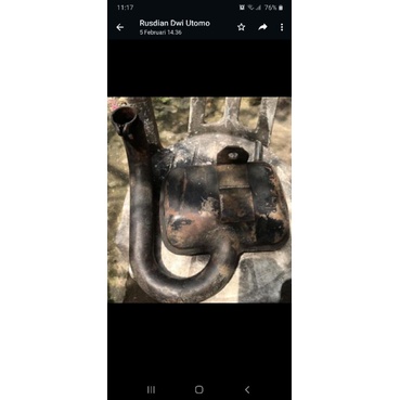 KNALPOT VESPA DGM KERUT