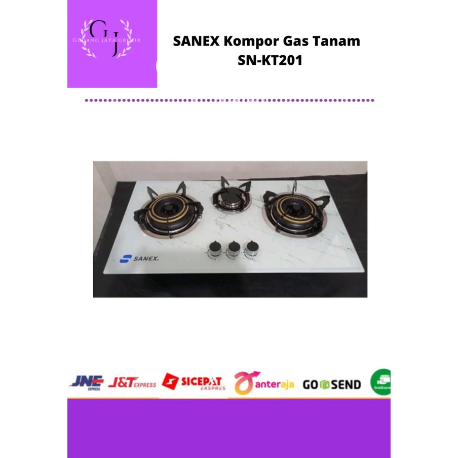 SANEX Kompor Gas Tanam 2 Tungku SN-KT201