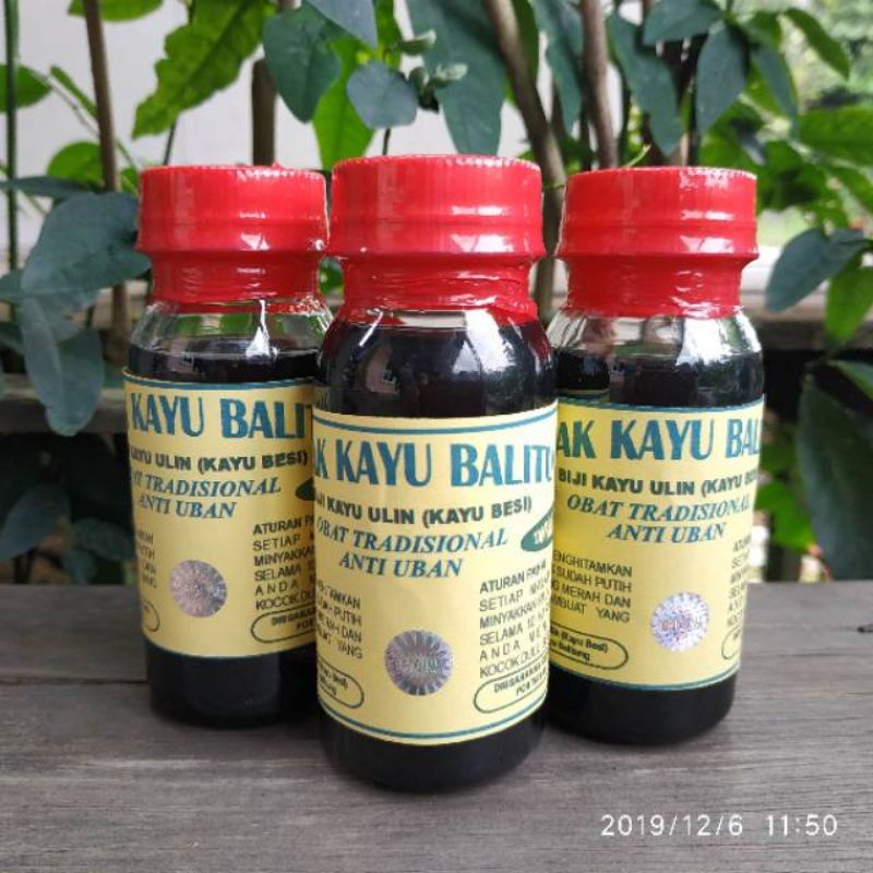 Minyak kayu balitung+minyak buah ulin ori kalimantan
