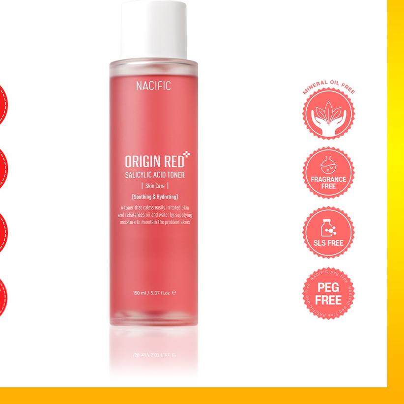 ✲ Nacific Origin Red Salicylic Acid Toner Skin Care 150ml ☆