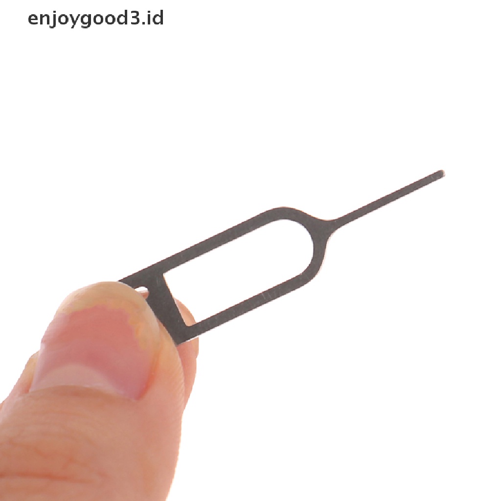 【 Rready Stock 】 SIM Card Removal Pin Anti-lost Tray Key Chain Portable Card Removal Thimble （ ID ）