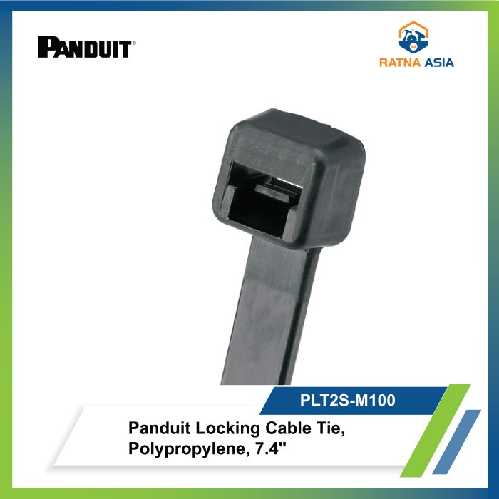 

PANDUIT PLT2S-M100 CHEMICAL RESISTANT CABLE TIES SZ. 188X4.8mm; 1 BAG