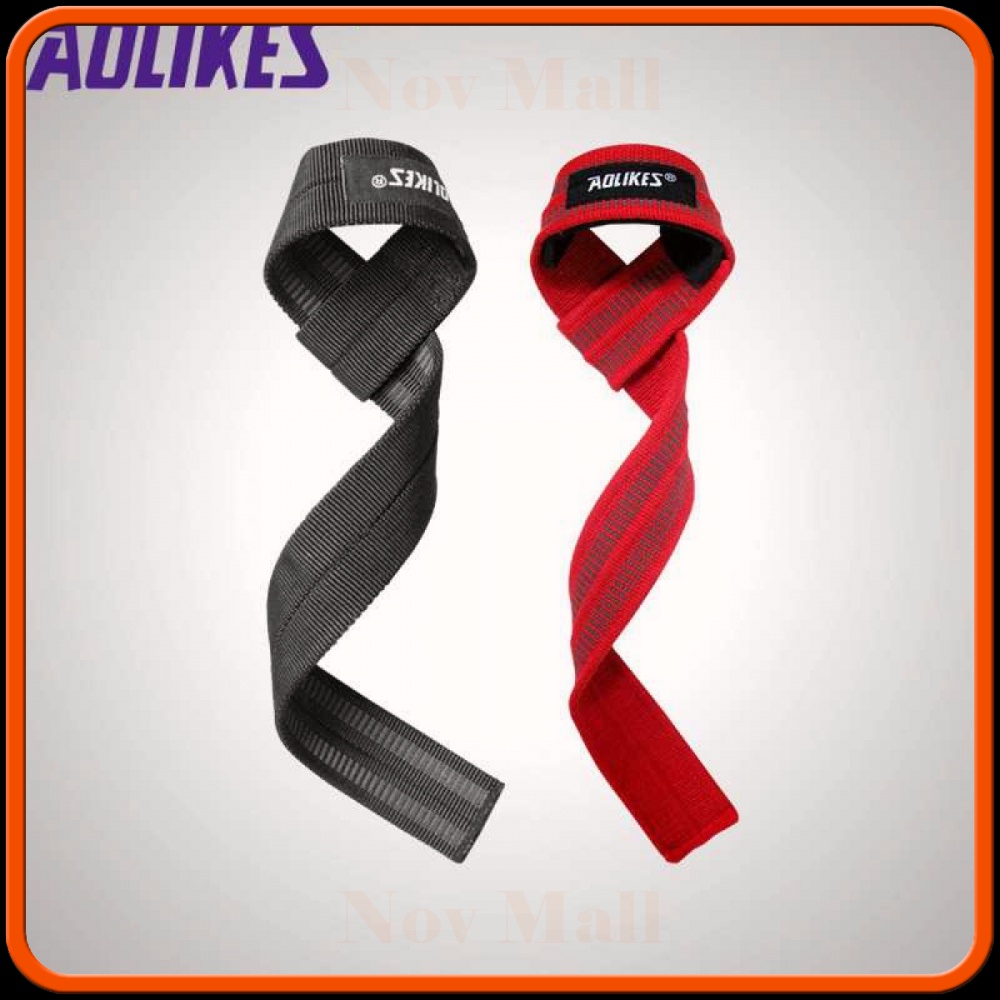 Strap Tangan Angkat Beban Anti Slip Strap Weight Lifting 2 PCS -SP987