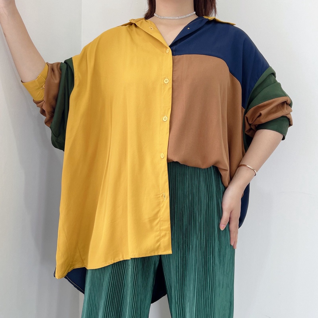 Kemeja Oversize Katun Bolton - 2201.02.023