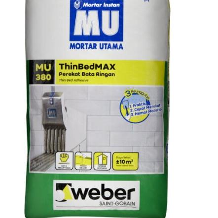 ☊ MU380 - Mortar Utama MU 380 Perekat Bata Ringan ❇