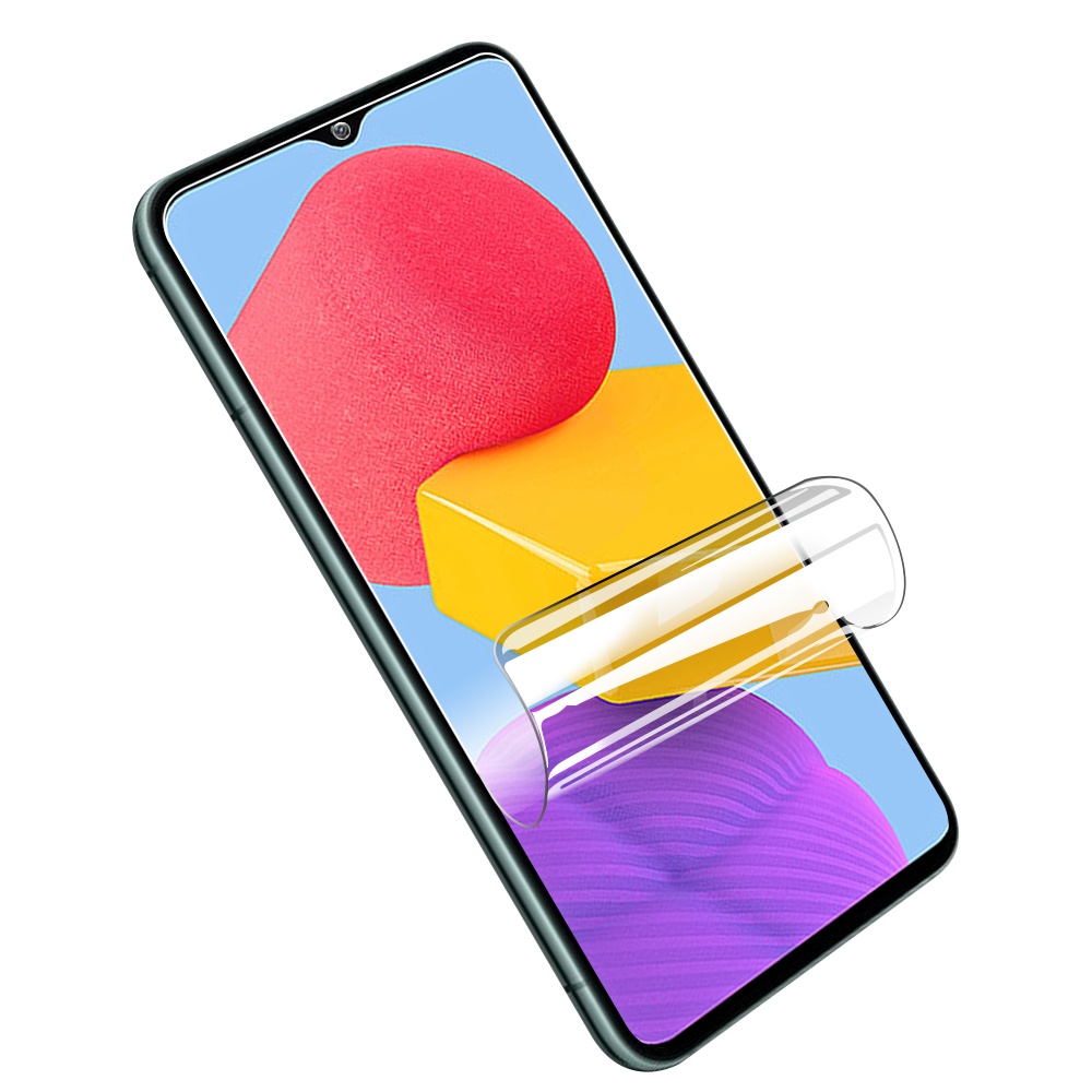 Full Coverage Soft Hydrogel Film/Film Pelindung Layar HD Bening Anti Gores &amp; Anti Sidik Jari Kompatibel Dengan Samsung Galaxy A14