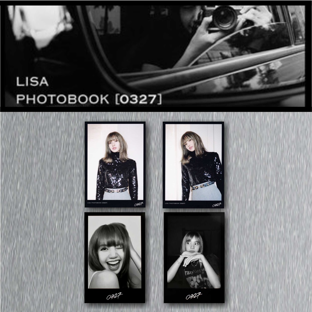 [Polaroid] Blackpink Lisa Photobook 0327 Vol. 1