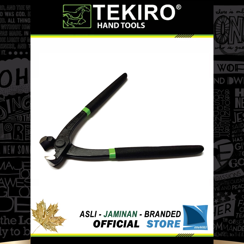 Tang Kakatua 9&quot; inch Gegep Cabut Paku / Tower Pincer Pliers TEKIRO