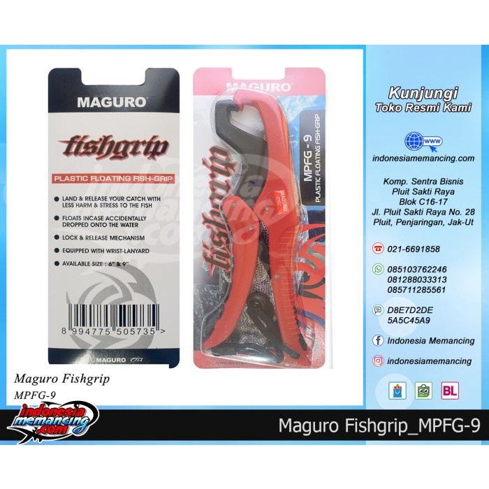 Mancing Fish/Lip Grip Maguro Mpfg - 6 (Plastic Floating Fish Grip)