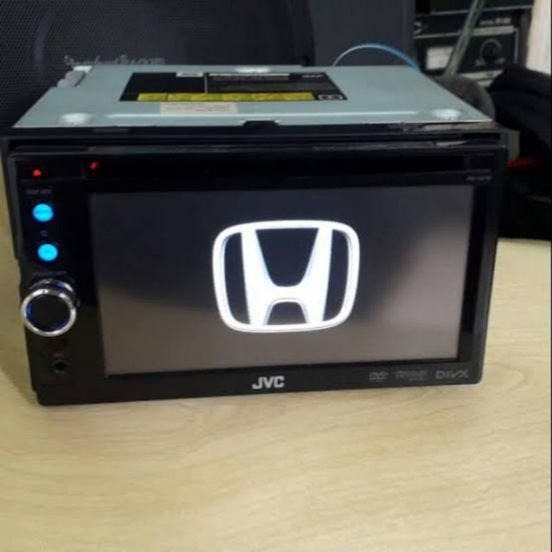 headunit jvc original honda doubledin audio mobil
