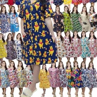 ➲ ISANNY DASTER SIZE.L/DASTER KARAKTER/DASTER BUNGA/READY STOCK ✷