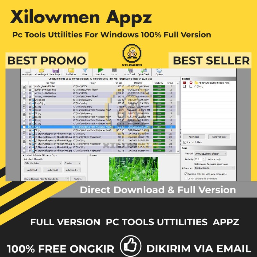 [Full Version] Fast Duplicate File Finder Pro PC Tools Software Utilities Lifetime Win OS