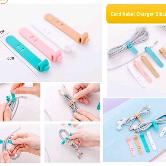 Pengikat kabel charger