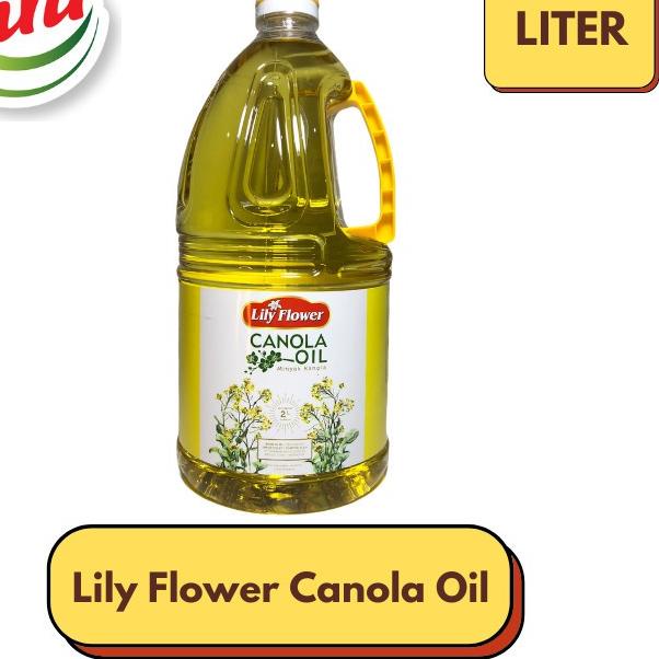 

☉ Lily Flower Canola Oil 2L ☜