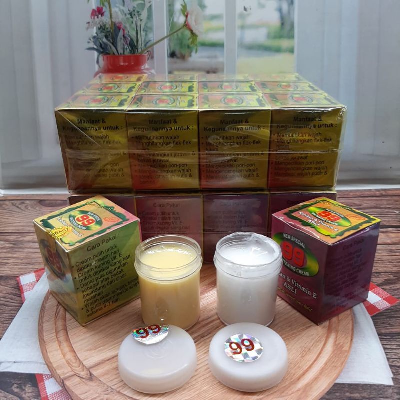 CREAM NATURAL 99 SUPER DUS SIANG - MALAM ORIGINAL